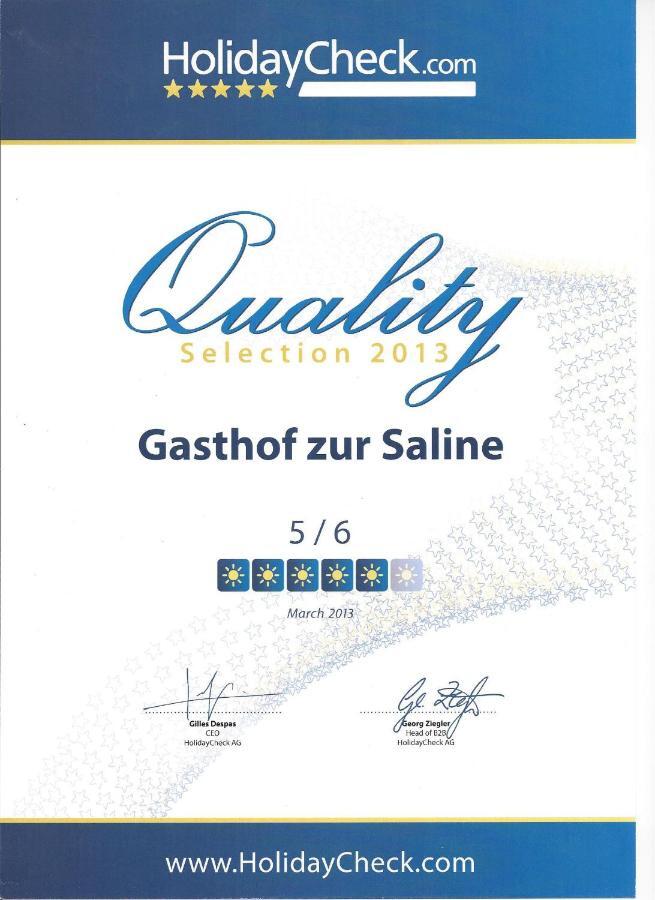 Gasthof Zur Saline Pratteln Exterior photo